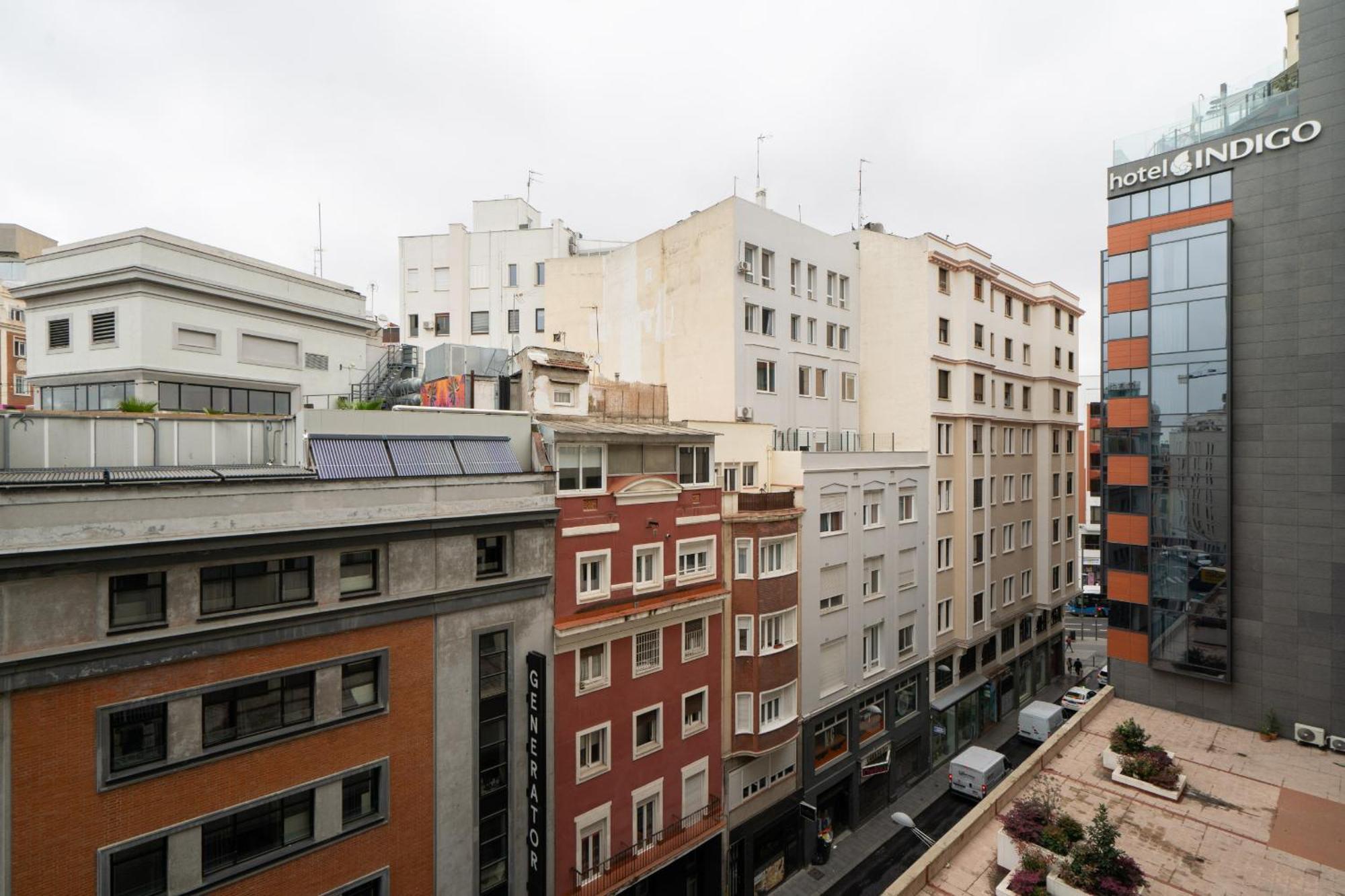 Apartamento Reformado Para 6 Personas En Plena Gran Via Alquiler Temporal Madrid Exterior foto